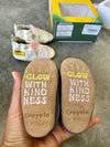 Robeez Crayola Glow-in-the-Dark “Glow with Kindness” Shoes - Navy