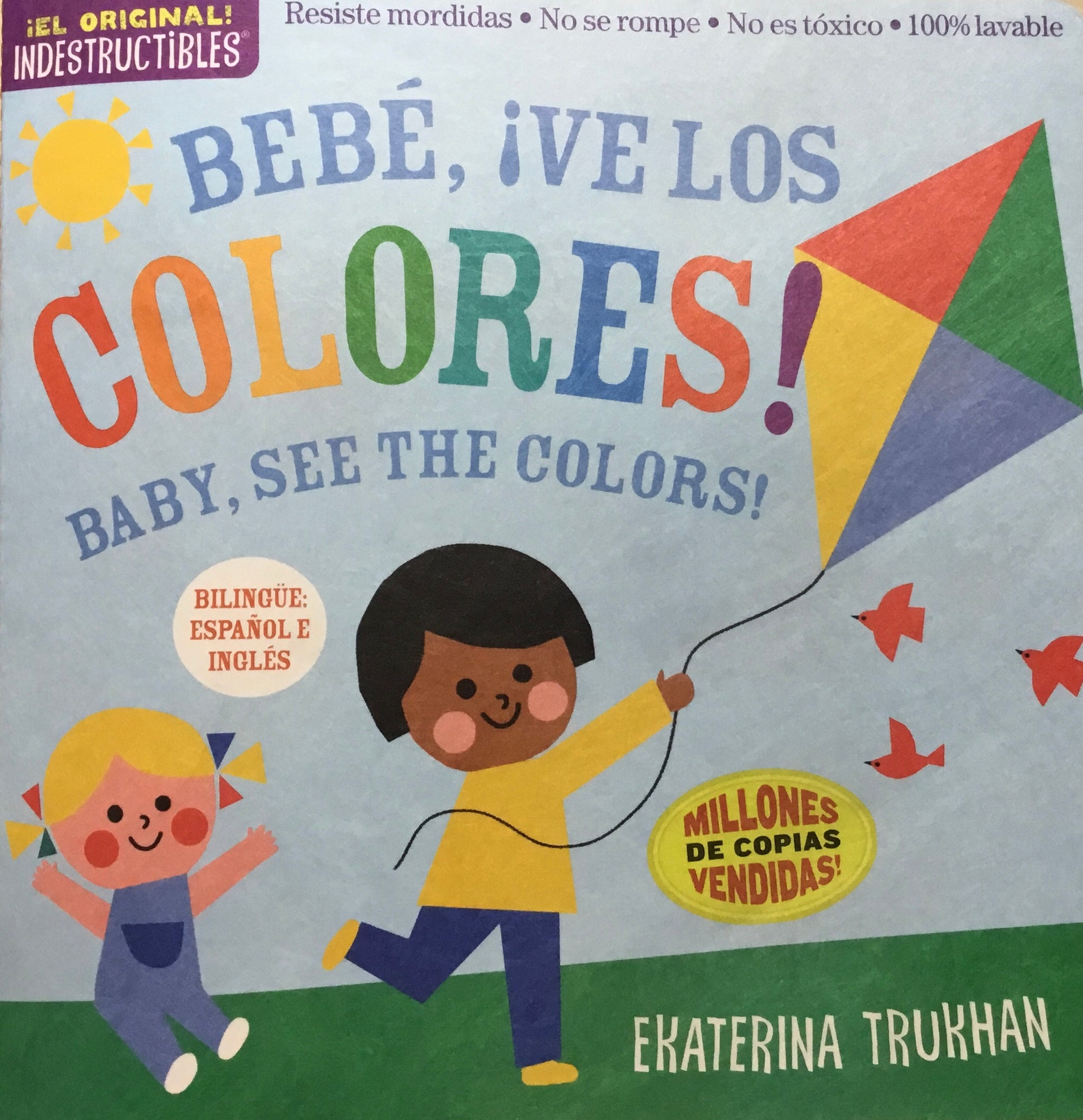 Indestructibles Books - Bebe, Velos Los Colores- Spanish