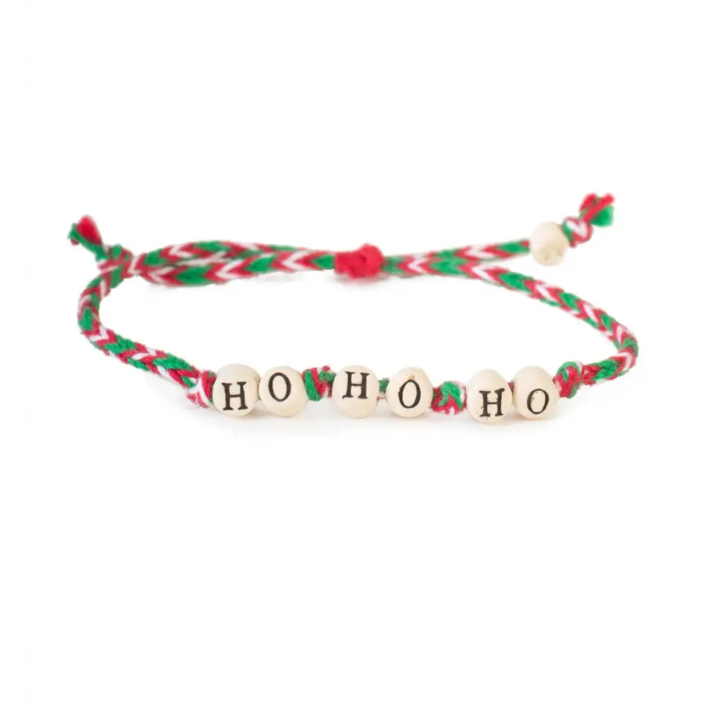 Ho Ho Ho Bitty Beads Bracelet