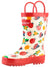 Oakiwear Loop Handle Rubber Rain Boots - Ladybugs & Flowers