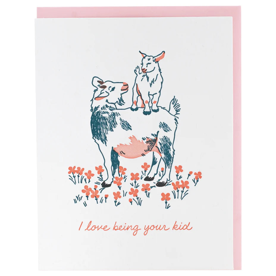 Goats Mother’s Day Card