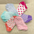 Stride Rite No-Show Socks 6-Pair - Pastel Patterns