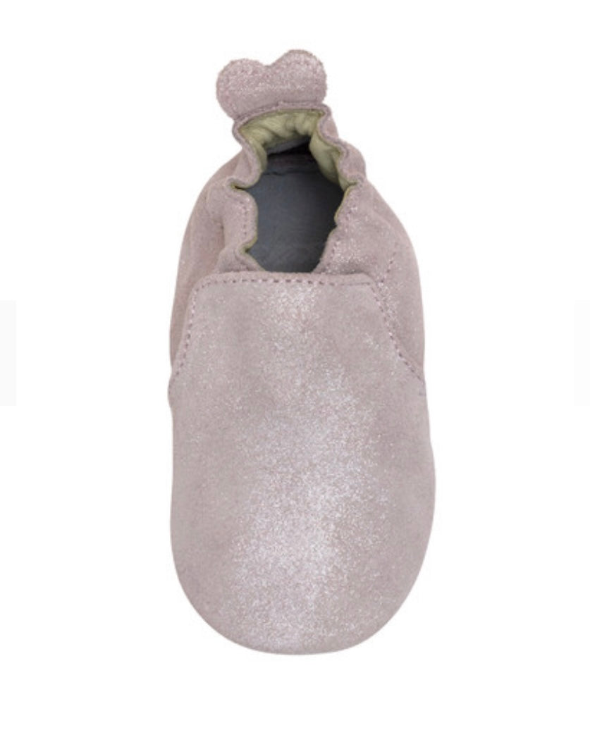 Robeez Soft Soles Pretty Pearl Pink Shoes - Athens Parent Wellbeing +  ReBlossom Parent & Child Shop
