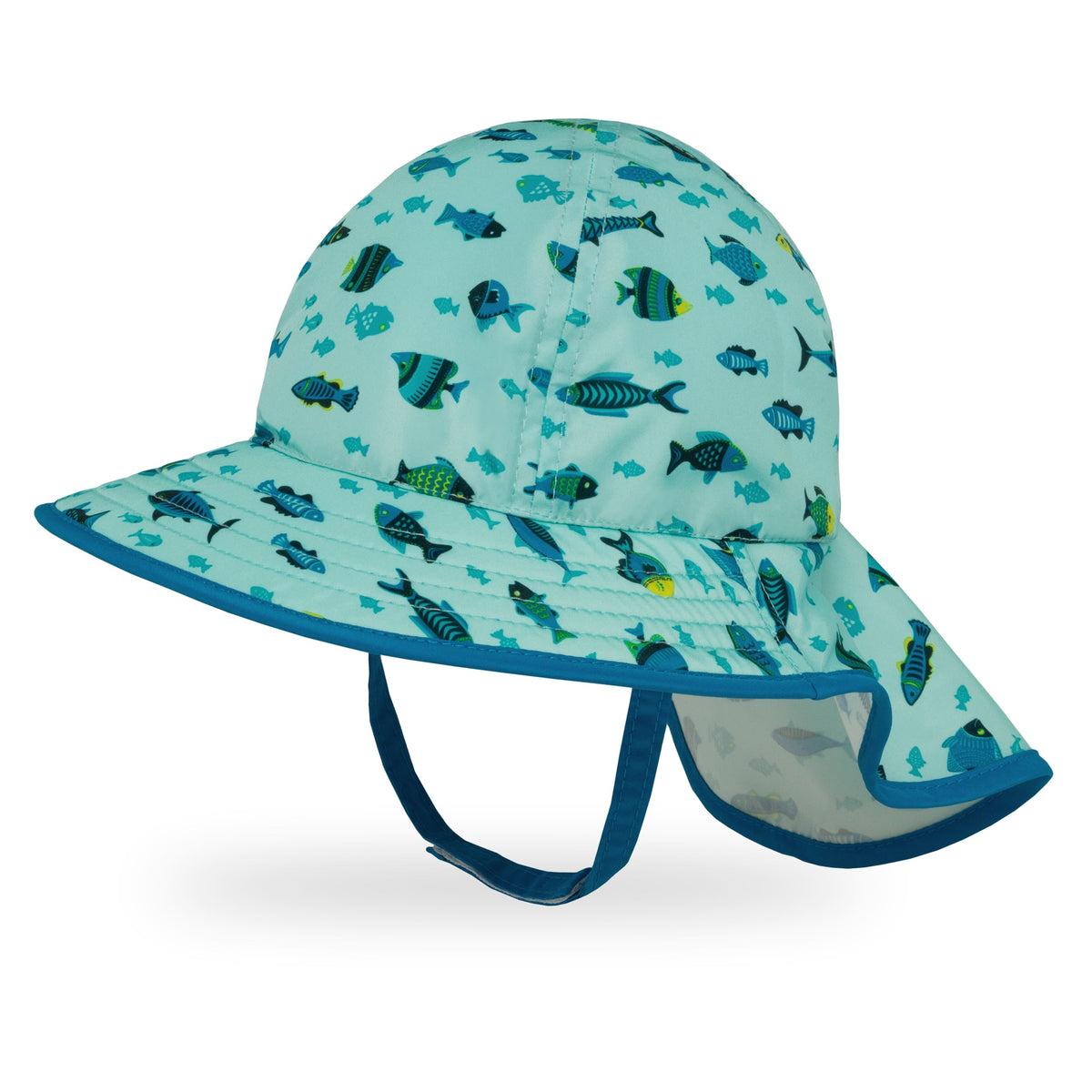 Sunday Afternoons Infant Sunsprout Hat - Little Fishies
