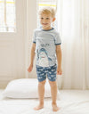 Vaenait Baby Short Sleeve PJs - Scuba Shark