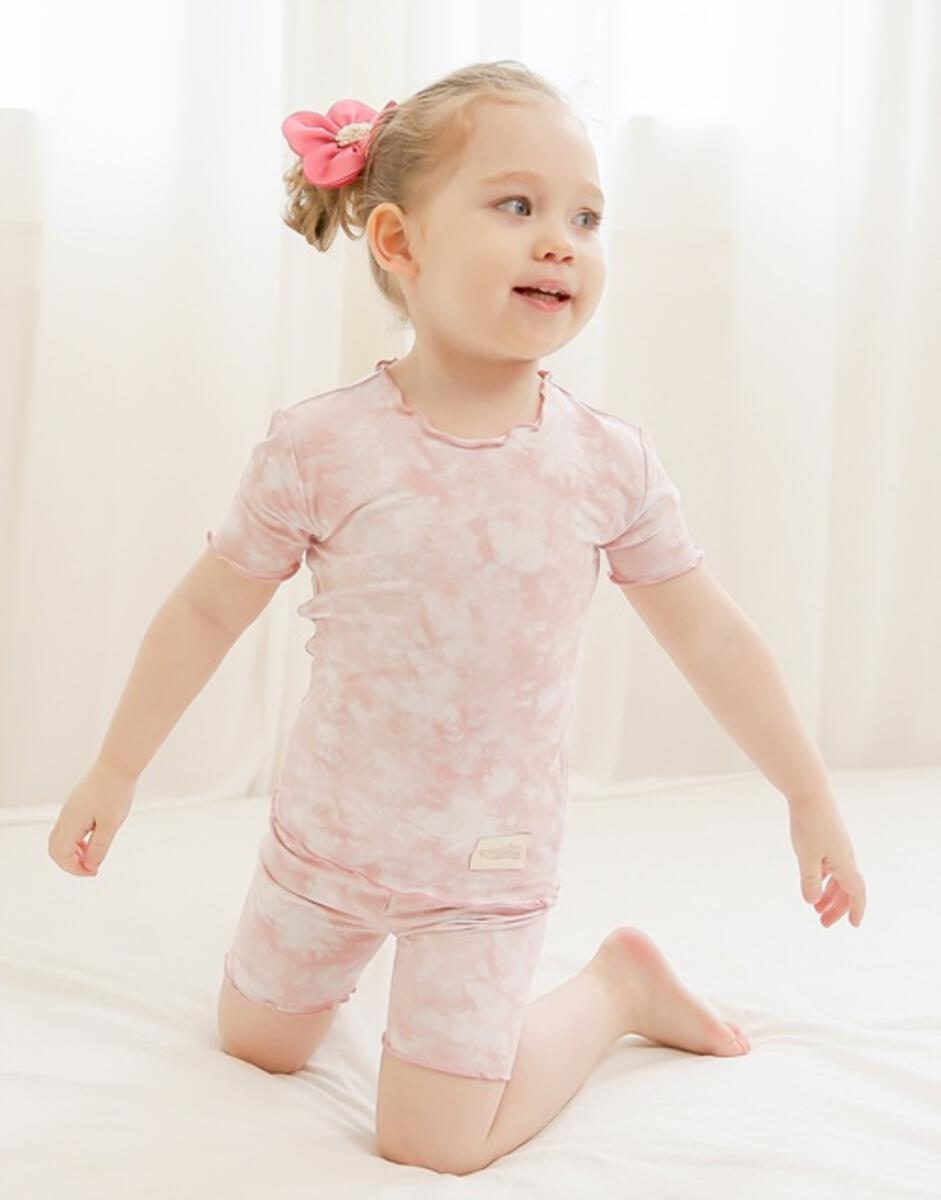 Toegeven registreren Wegversperring Vaenait Baby Tie Dye Short Sleeve PJs - Powder Pink - reBlossom Mama & Baby  Shop