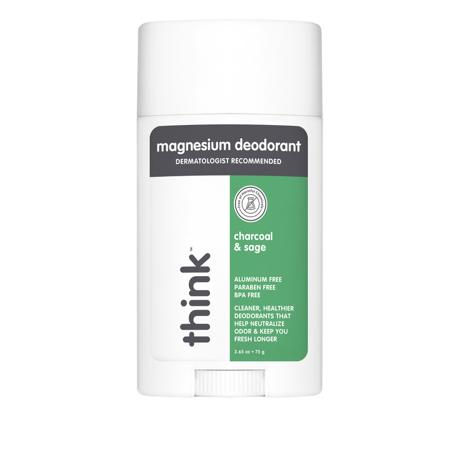 Think Magnesium Deodorant Charcoal and Sage