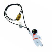 Lilies & Roses Astronaut Necklace