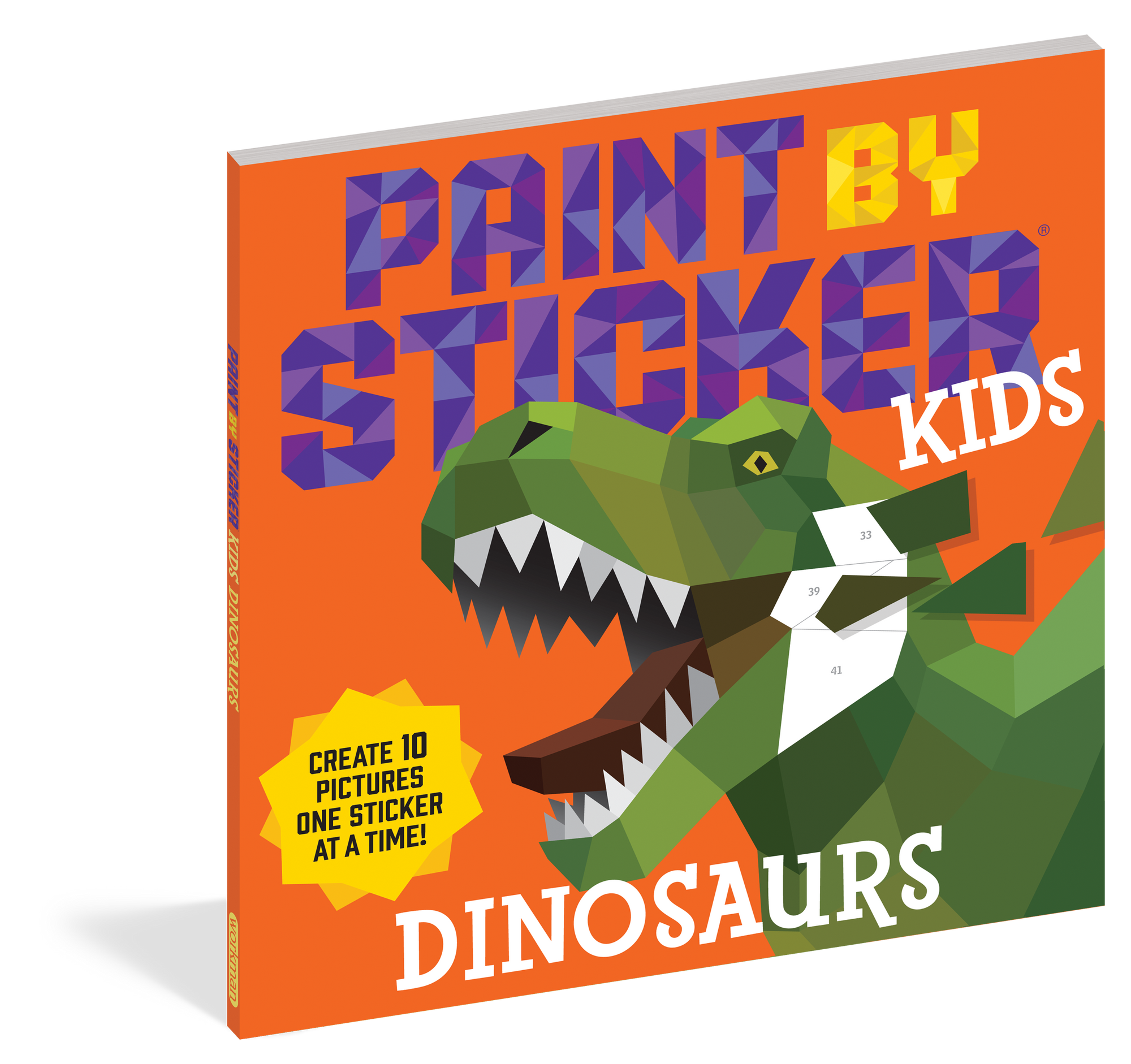 Paint by Sticker Book - Dinosaurs