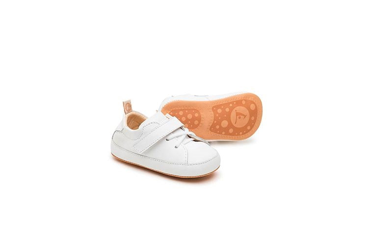 Tip Toey Joey Light Shoes - Antique White