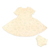 Silkberry Bamboo Twirl Dress &amp; Bloomer - Go Go Bunny Print