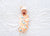 Copper Pearl Knit Swaddle Blanket - Citrus