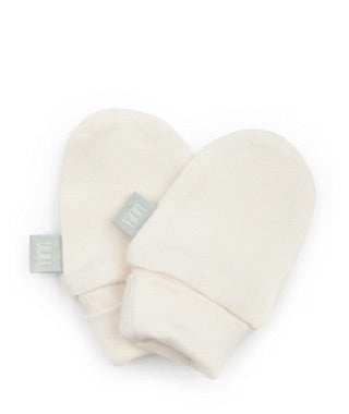 Finn + Emma Organic Cotton Basics Mittens - Ivory