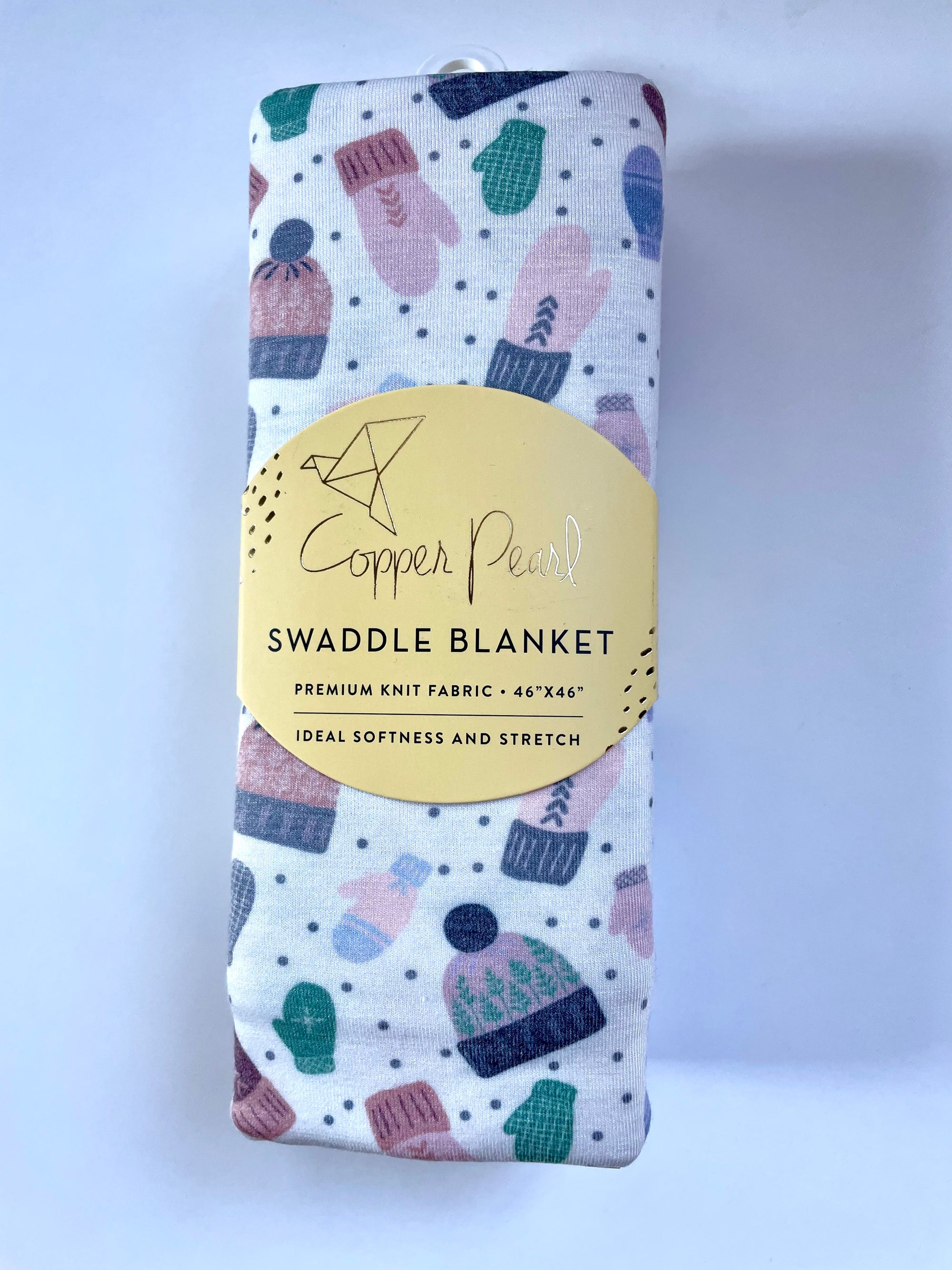 Copper Pearl Swaddle Blanket - Winter