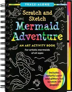 Scratch & Sketch Art Activity Books - Mermaid Adventure