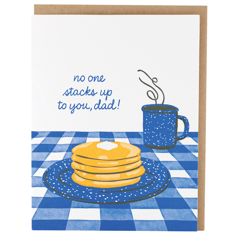 Pancake Breakfast Father’s Day Card