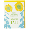 Sunflower Mother’s Day Card
