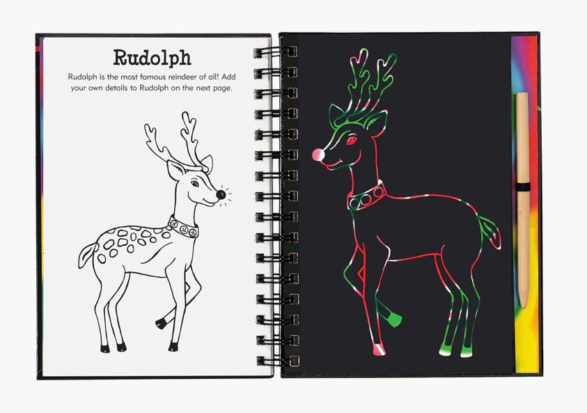 Scratch & Sketch Art Activity Books - Merry Christmas