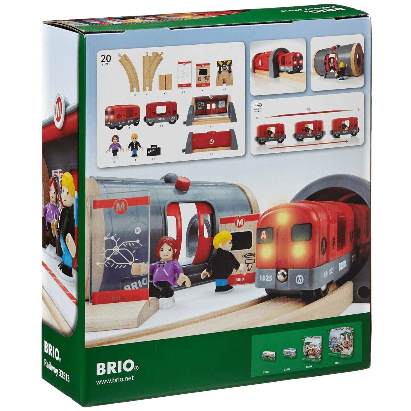 Brio Metro Railway Set - Athens Parent Wellbeing + ReBlossom Parent & Child  Shop