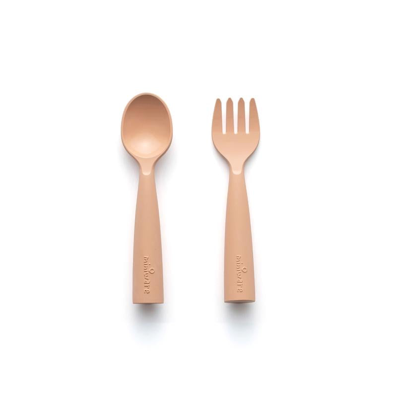 Miniware My First Cutlery in Toffee