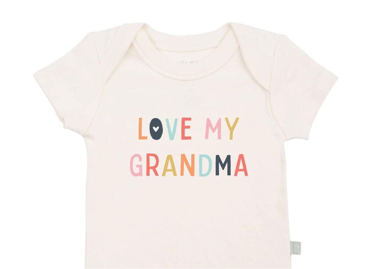 Finn + Emma Organic Graphic Tee -I Love Grandma