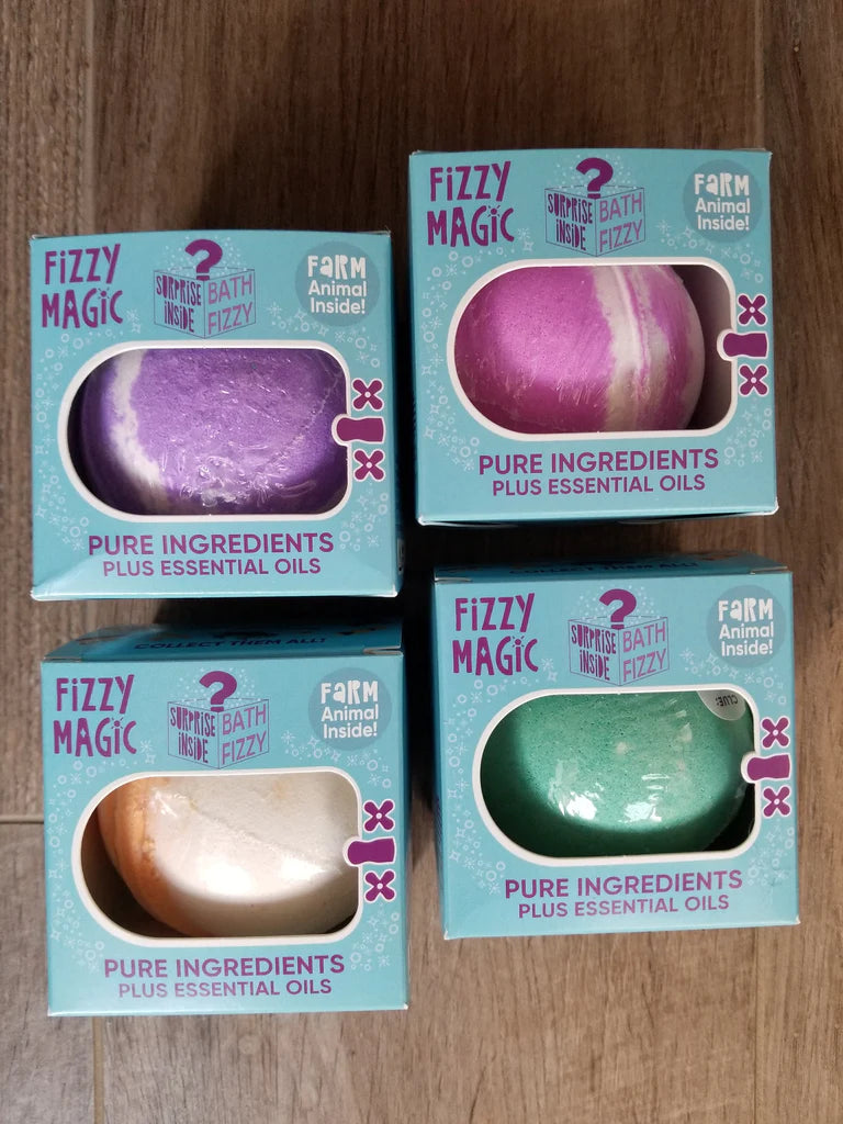 Fizzy Magic Farm Animal Surprise Bath Bomb