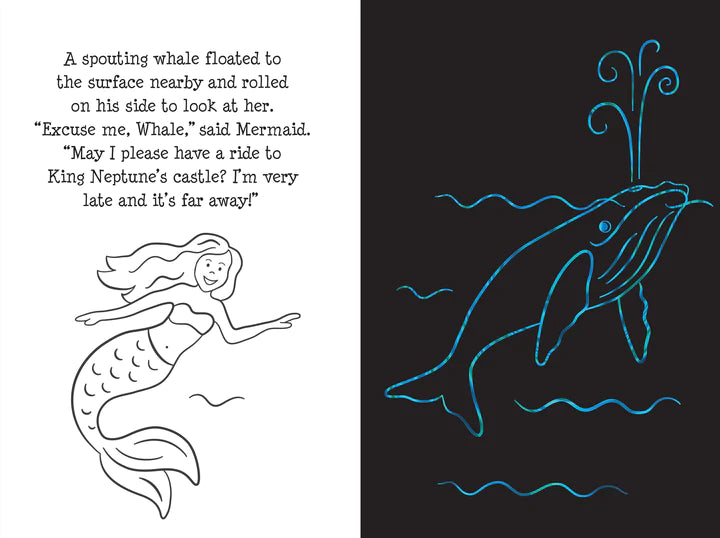 Scratch & Sketch Art Activity Books - Mermaid Adventure