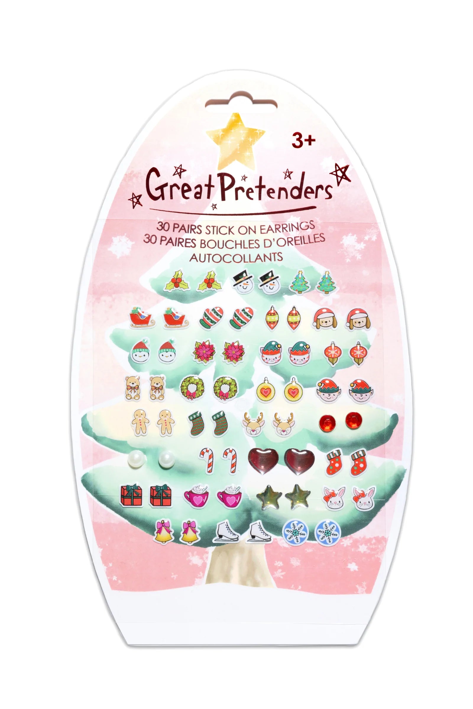 Great Pretenders Christmas Sticker Earrings - Athens Parent Wellbeing +  ReBlossom Parent & Child Shop