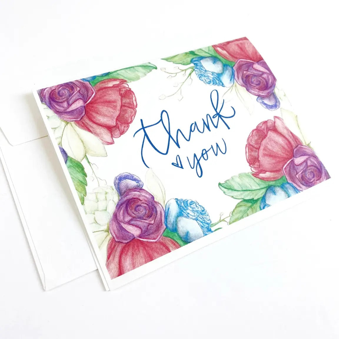 Natty Michele Paperie Floral Thank You Card