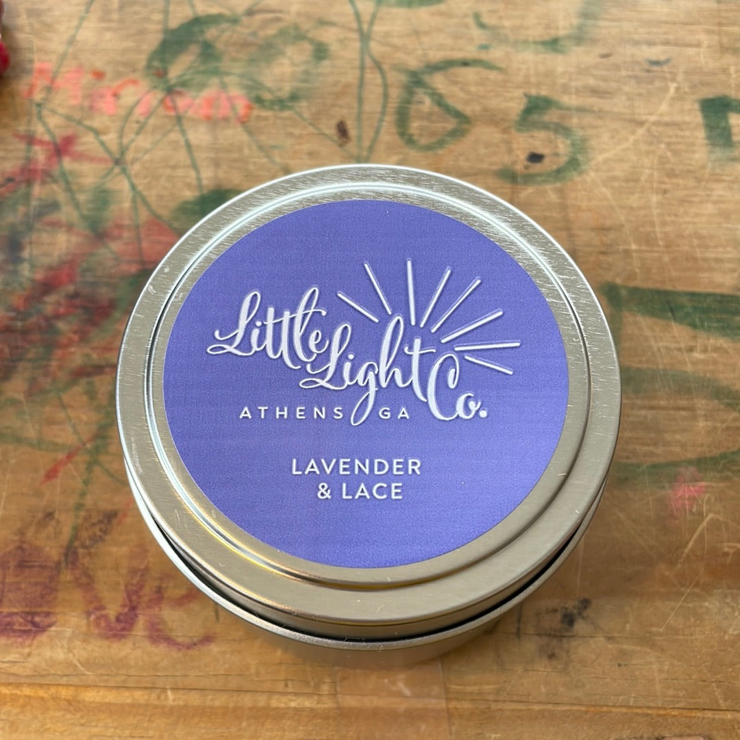 Little Light Co. Athens-Made Candle - Lavender & Lace