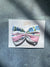 Revival Bow Co - Pink and Cornflower Blue Vintage Handkerchief