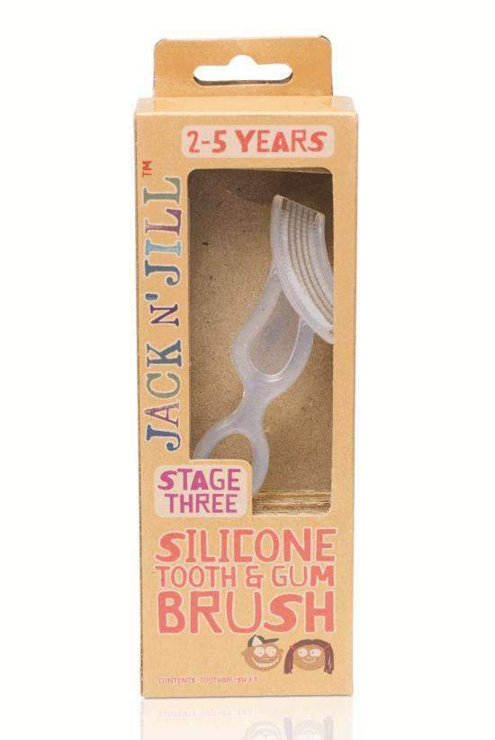 Jack n' Jill Stage 3 Silicone Tooth & Gum Brush (2-5 Years)