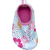 Robeez Aqua Shoes - Tropical Hibiscus White